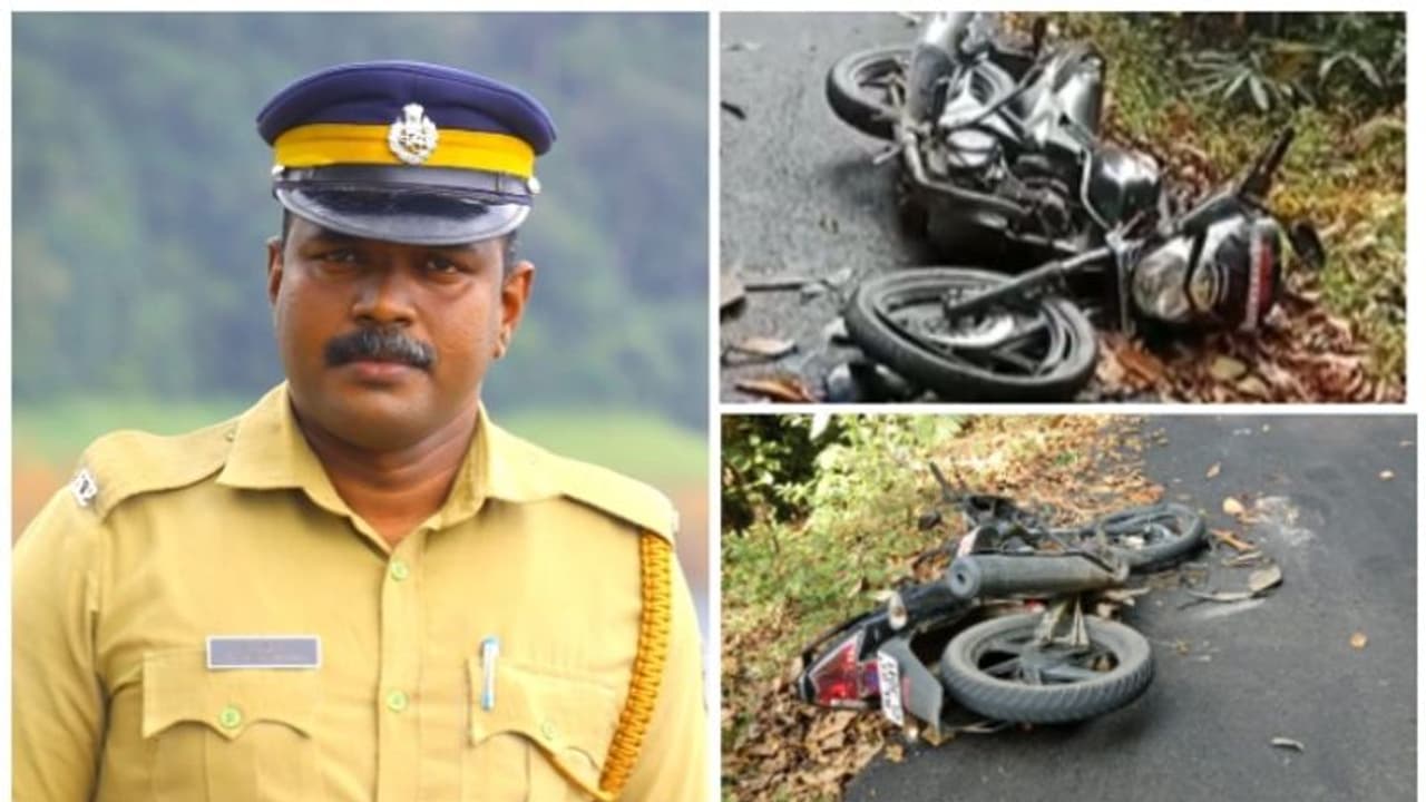 വാഹനാപകടത്തിൽ പൊലീസ് ഉദ്യോ​ഗസ്ഥൻ മരിച്ചു