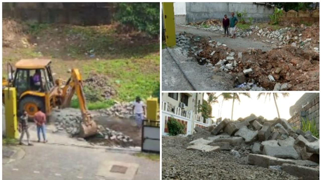 കലൂർ സ്റ്റേഡിയത്തോട് ചേർന്ന് ജിസിഡിഎ ഉടമസ്ഥതയിലുള്ള റോഡ് സ്വകാര്യ വ്യക്തി പൊളിച്ചു, വഴിയടഞ്ഞ് 50 കുടുംബങ്ങൾ കലൂർ സ്റ്റേഡിയത്തോട് ചേർന്ന് ജിസിഡിഎ ഉടമസ്ഥതയിലുള്ള റോഡ് സ്വകാര്യ വ്യക്തി പൊളിച്ചു, വഴിയടഞ്ഞ് 50 കുടുംബങ്ങൾ