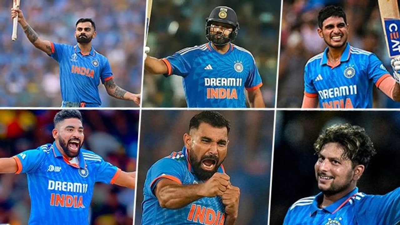 6 Indian players feature in ICC ODI Team of the Year 2023; Rohit Sharma named as captain of the side