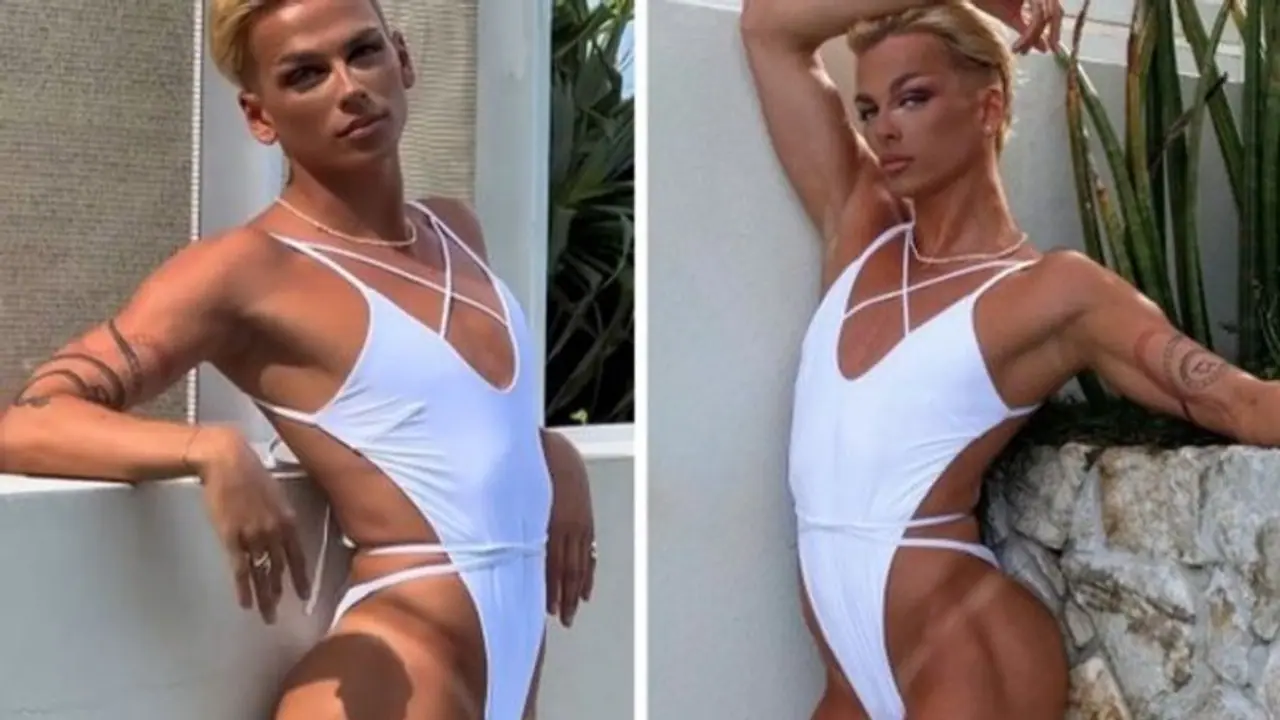 Australian clothing company faces social media backlash after male model poses with Women's swimsuit (WATCH) Australian clothing company faces social media backlash after male model poses with Women's swimsuit (WATCH)