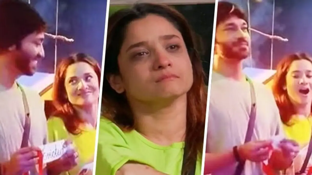 Bigg Boss 17: Netizens slam Ankita Lokhande as she smiles when Vicky Jain gets eliminated VIDEOS Bigg Boss 17: Netizens slam Ankita Lokhande as she smiles when Vicky Jain gets eliminated VIDEOS