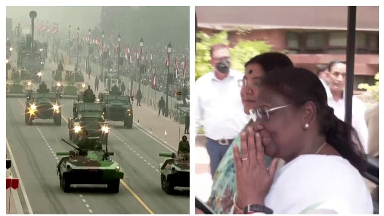 റിപ്പബ്ലിക്ക് ആഘോഷ നിറവിൽ രാജ്യം; രാഷ്ട്രപതി രാജ്യത്തെ അഭിസംബോധന ചെയ്യും റിപ്പബ്ലിക്ക് ആഘോഷ നിറവിൽ രാജ്യം; രാഷ്ട്രപതി രാജ്യത്തെ അഭിസംബോധന ചെയ്യും