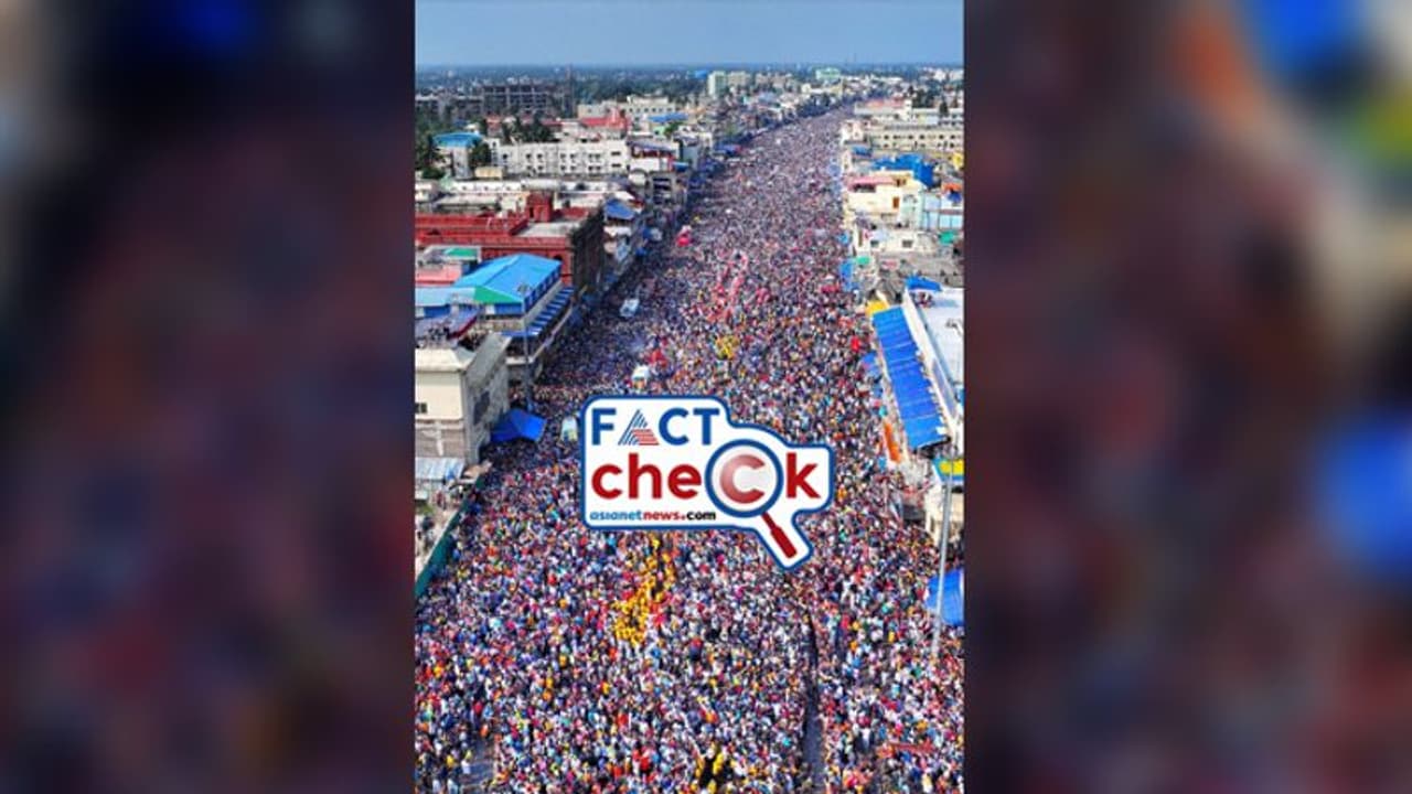 അയോധ്യ രാമക്ഷേത്രത്തില് ആദ്യ ദിനം എത്തിയ ജനസഞ്ചയമോ ഇത്; ചിത്രത്തിന്റെ സത്യം പുറത്ത് അയോധ്യ രാമക്ഷേത്രത്തില് ആദ്യ ദിനം എത്തിയ ജനസഞ്ചയമോ ഇത്; ചിത്രത്തിന്റെ സത്യം പുറത്ത്