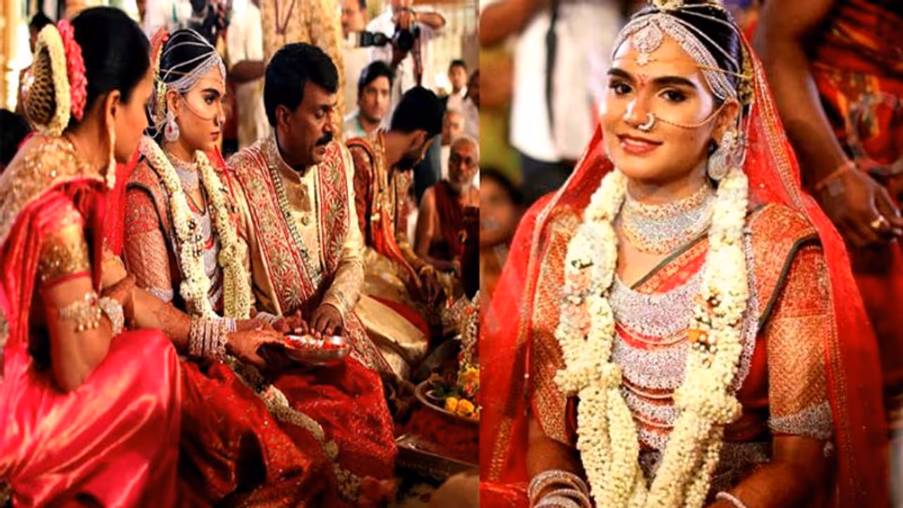 25 കോടിയുടെ ഡയമണ്ട് ചോക്കർ, 17 കോടിയുടെ സാരി; ഇന്ത്യയിലെ ഏറ്റവും ചെലവേറിയ വിവാഹം ഇതോ 25 കോടിയുടെ ഡയമണ്ട് ചോക്കർ, 17 കോടിയുടെ സാരി; ഇന്ത്യയിലെ ഏറ്റവും ചെലവേറിയ വിവാഹം ഇതോ