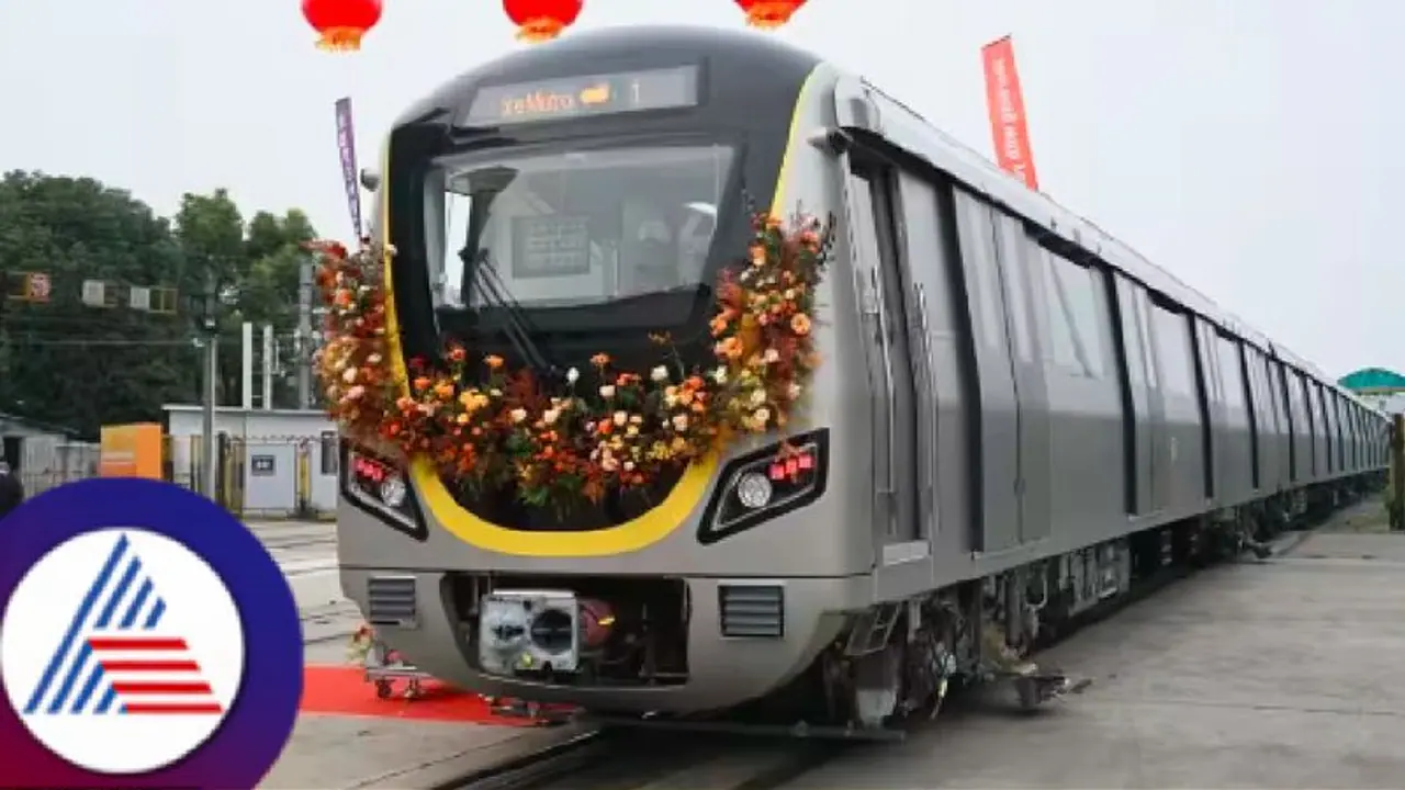 Yellow Line metro: Driverless metro train shipped from China to Bengaluru, expected to arrive by February