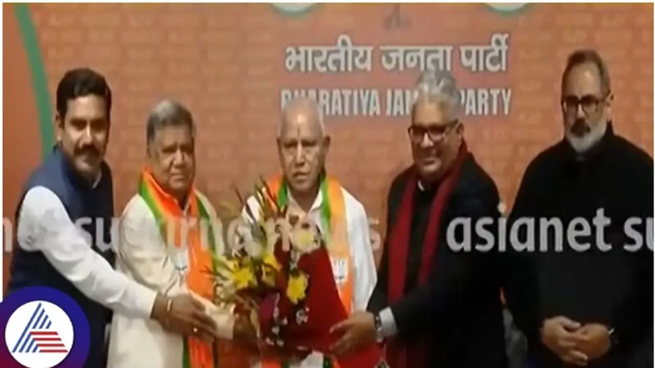 ದೇಶದ ರಕ್ಷಣೆಗಾಗಿ ಮೋದಿಯನ್ನು ಮತ್ತೊಮ್ಮೆ ಅಧಿಕಾರಕ್ಕೆ ತರಲು ಬಿಜೆಪಿ ಸೇರಿದ್ದೇನೆಂದ ಜಗದೀಶ್ ಶೆಟ್ಟರ್!