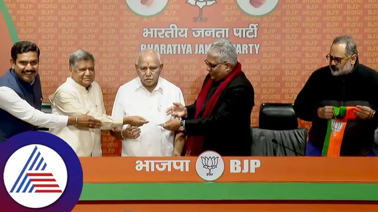 Setback for Congress as former Karnataka CM Jagadish Shettar makes Ghar Wapsi to BJP Setback for Congress as former Karnataka CM Jagadish Shettar makes Ghar Wapsi to BJP