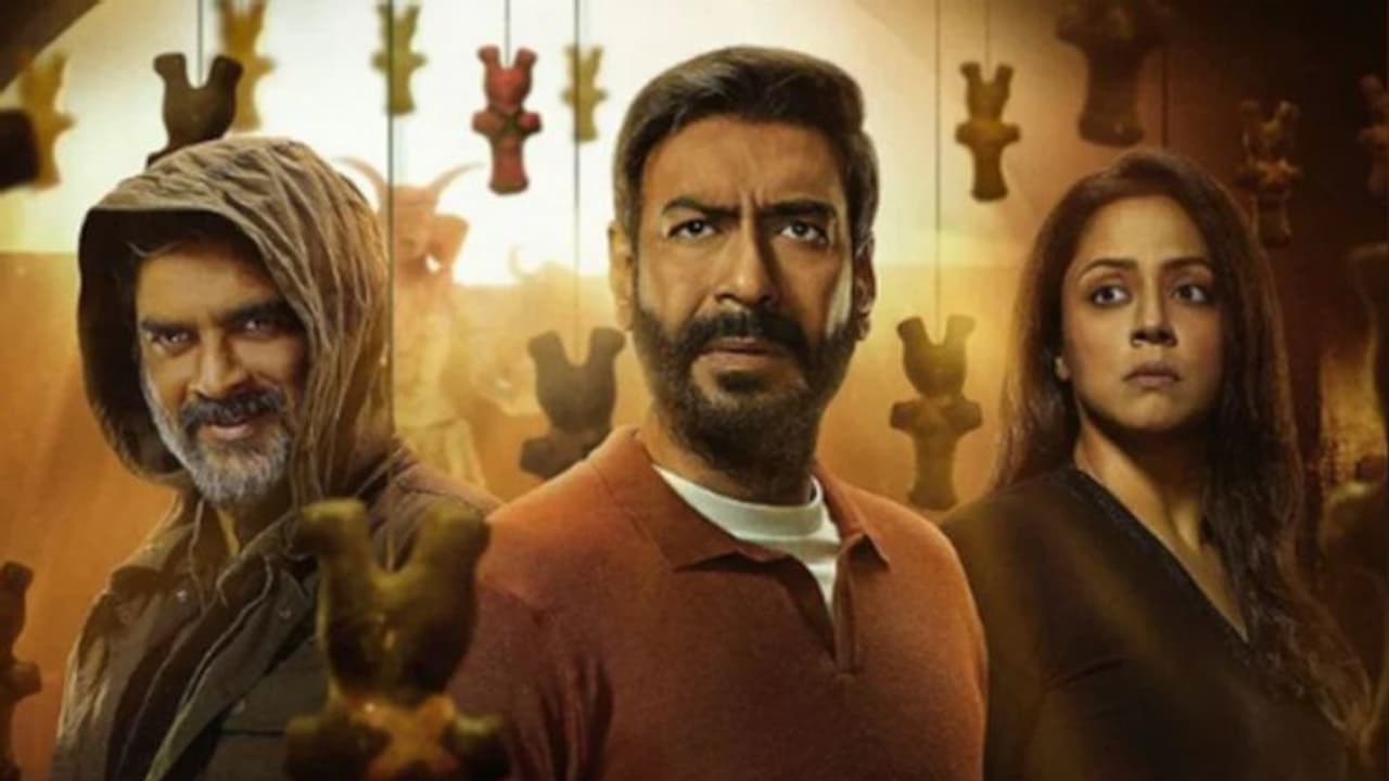 പേടിപ്പിക്കാൻ അജയ്‍ ദേവ്‍ഗണും ജ്യോതികയും, ടീസര്‍ പുറത്തുവിട്ടു, ഇനിയെത്തുന്നത് ശെയ്‍ത്താൻ