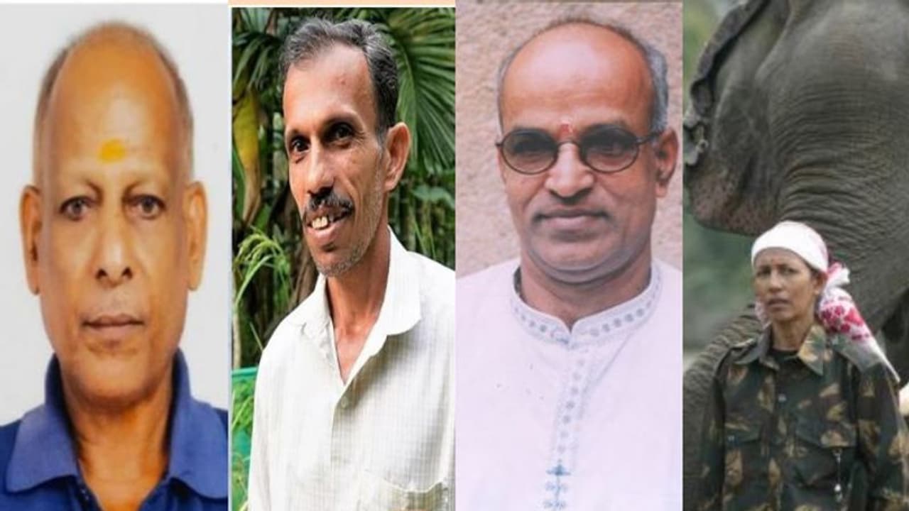 പത്മ പുരസ്കാരങ്ങൾ പ്രഖ്യാപിച്ചു; കേരളത്തിൽനിന്ന് 3 പേർക്ക് പത്മശ്രീ, രാജ്യത്തെ ആദ്യ വനിതാ പാപ്പാനും പുരസ്കാരം പത്മ പുരസ്കാരങ്ങൾ പ്രഖ്യാപിച്ചു; കേരളത്തിൽനിന്ന് 3 പേർക്ക് പത്മശ്രീ, രാജ്യത്തെ ആദ്യ വനിതാ പാപ്പാനും പുരസ്കാരം