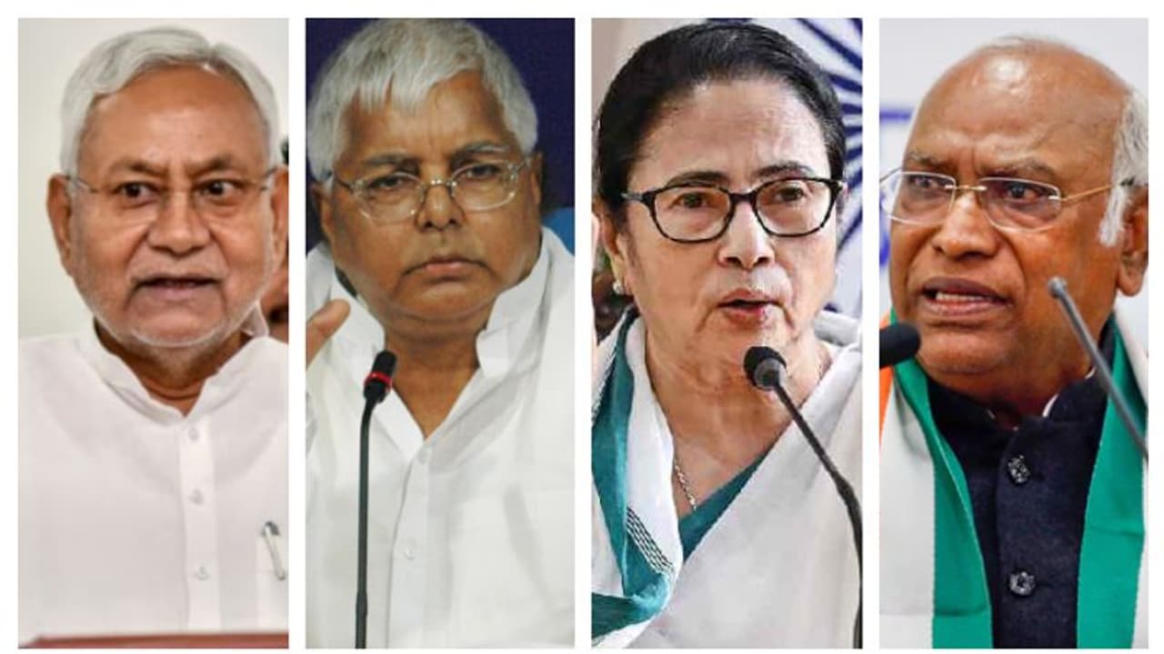 നിതീഷിനെ അനുനയിപ്പിക്കാൻ ലാലു പ്രസാദ്, മമതയെ തിരിച്ചു വിളിക്കാൻ ഖാർഗെയും; ചർച്ച നിതീഷിനെ അനുനയിപ്പിക്കാൻ ലാലു പ്രസാദ്, മമതയെ തിരിച്ചു വിളിക്കാൻ ഖാർഗെയും; ചർച്ച