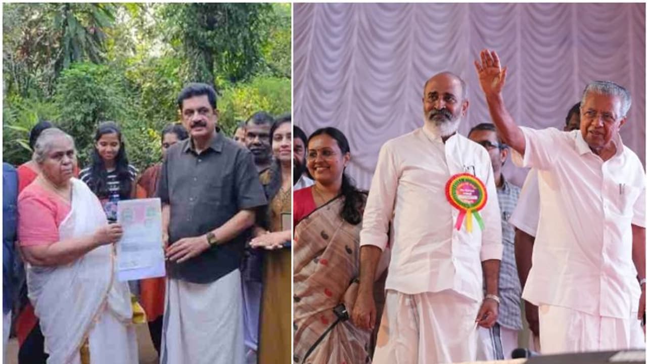 നവകേരള സദസിൽ നിവേദനം, പരിഹാരം: 45 വര്ഷം മുൻപ് നഷ്ടപ്പെട്ട ആധാരത്തിന്റെ പകർപ്പ് തങ്കമണിക്ക് കെെമാറി നവകേരള സദസിൽ നിവേദനം, പരിഹാരം: 45 വര്ഷം മുൻപ് നഷ്ടപ്പെട്ട ആധാരത്തിന്റെ പകർപ്പ് തങ്കമണിക്ക് കെെമാറി