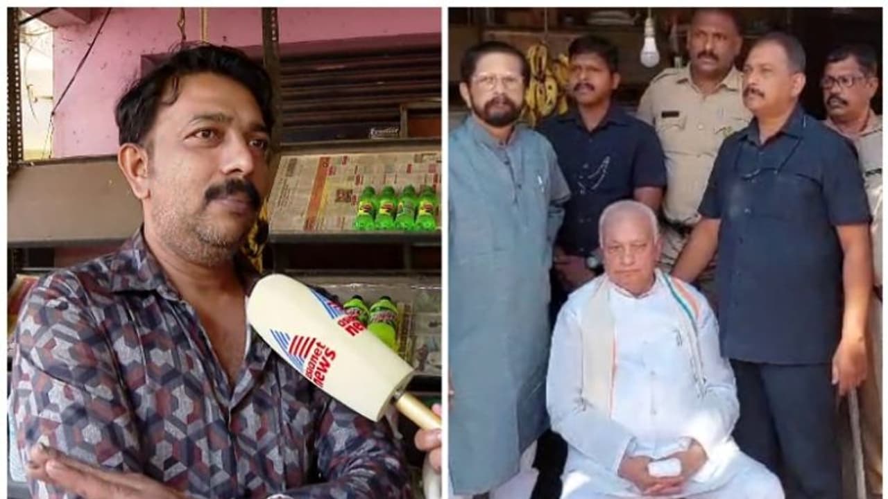 'ഈ തുക വെച്ചോളൂ, 2 മണിക്കൂര്‍ കച്ചവടം മുടങ്ങിയതല്ലേ?' ഇരിക്കാന്‍ കസേര നല്‍കിയ കടയുടമക്ക് പണം നല്‍കി ഗവര്‍ണര്‍