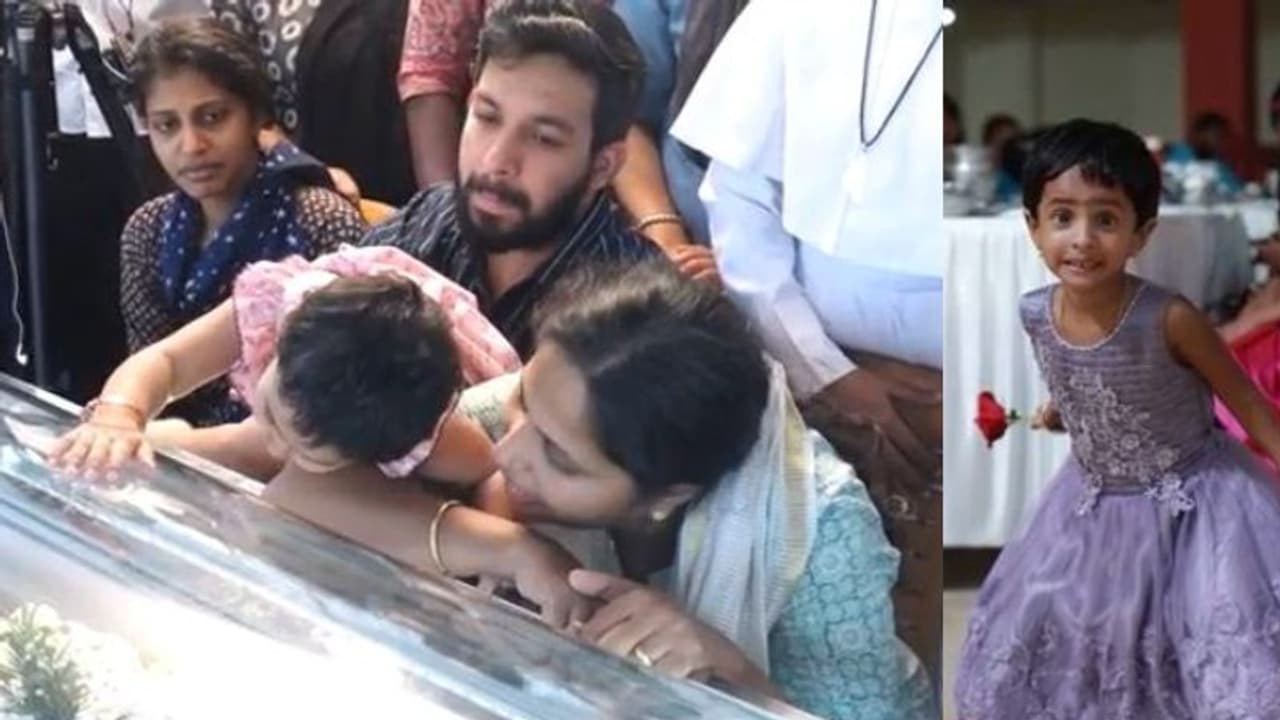 ഹൃദയം നുറുങ്ങിയ അമ്മയുടെ വിളി കേൾക്കാതെ അവൾ, ചേതനയറ്റ ശരീരത്തിനരികെ കുഞ്ഞനുജത്തി, ജിയന്നയ്ക്ക് അന്ത്യാഞ്ജലി ഹൃദയം നുറുങ്ങിയ അമ്മയുടെ വിളി കേൾക്കാതെ അവൾ, ചേതനയറ്റ ശരീരത്തിനരികെ കുഞ്ഞനുജത്തി, ജിയന്നയ്ക്ക് അന്ത്യാഞ്ജലി