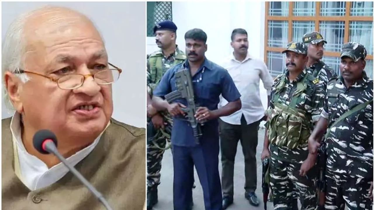 സിആർപിഎഫ് സുരക്ഷയിൽ കേന്ദ്ര നിർദ്ദേശം രാജ്ഭവന് മാത്രം, നിയമന ഉത്തരവ് സംസ്ഥാന സർക്കാരിന് ലഭിച്ചില്ല സിആർപിഎഫ് സുരക്ഷയിൽ കേന്ദ്ര നിർദ്ദേശം രാജ്ഭവന് മാത്രം, നിയമന ഉത്തരവ് സംസ്ഥാന സർക്കാരിന് ലഭിച്ചില്ല