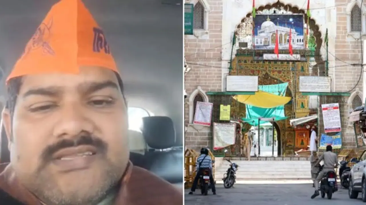 'Ajmer Dargah is a Hindu temple': Maharana Pratap Sena chief claims in letter to CM Bhajan Lal Sharma (WATCH) 'Ajmer Dargah is a Hindu temple': Maharana Pratap Sena chief claims in letter to CM Bhajan Lal Sharma (WATCH)