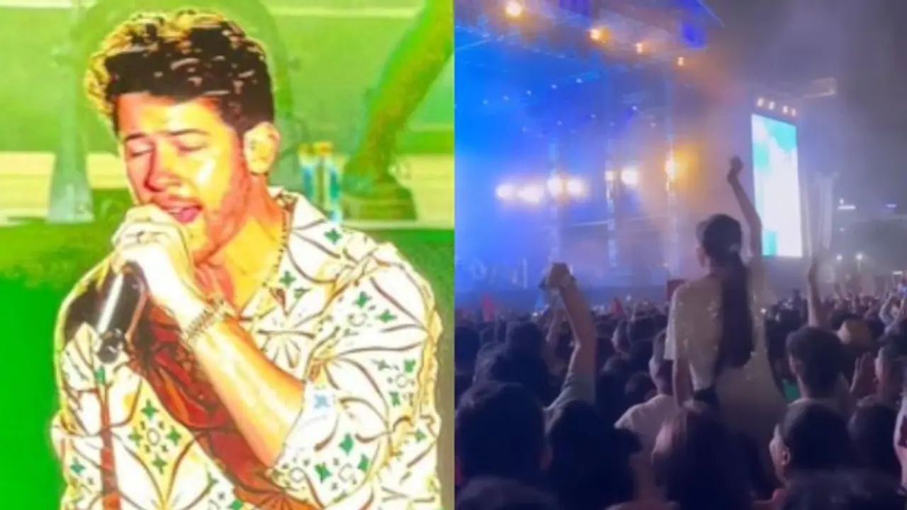 WATCH: Nick Jonas performs first concert in India, blushes as fans shout 'Jiju' WATCH: Nick Jonas performs first concert in India, blushes as fans shout 'Jiju'