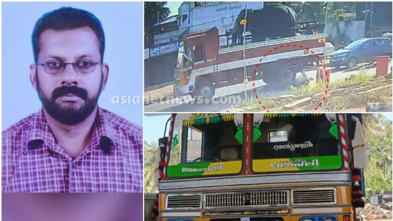 ആനയെ കയറ്റി വന്ന ലോറി കയറിയിറങ്ങി, ഹെൽമെറ്റും തകർന്നു, ബൈക്ക് യാത്രികന് ദാരുണാന്ത്യം ആനയെ കയറ്റി വന്ന ലോറി കയറിയിറങ്ങി, ഹെൽമെറ്റും തകർന്നു, ബൈക്ക് യാത്രികന് ദാരുണാന്ത്യം