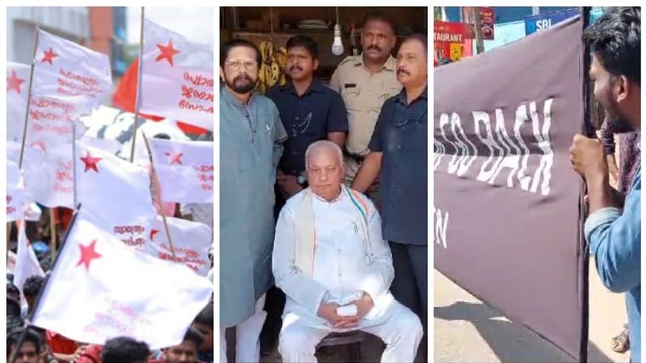 പിന്നോട്ടില്ല, ഗവർണർക്കെതിരെ പ്രതിഷേധം കടുപ്പിക്കാൻ എസ്എഫ്ഐ; ക്യാമ്പസുകളിൽ വിചാരണ സദസ്സ് സംഘടിപ്പിക്കും പിന്നോട്ടില്ല, ഗവർണർക്കെതിരെ പ്രതിഷേധം കടുപ്പിക്കാൻ എസ്എഫ്ഐ; ക്യാമ്പസുകളിൽ വിചാരണ സദസ്സ് സംഘടിപ്പിക്കും