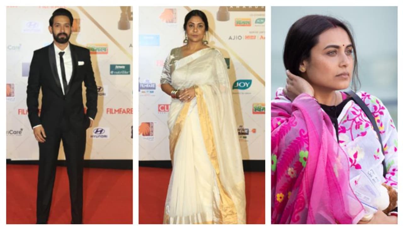69th Filmfare Awards: '12th Fail' wins best film; Vikrant Massey, Rani Mukherjee, Shefali Shah win big