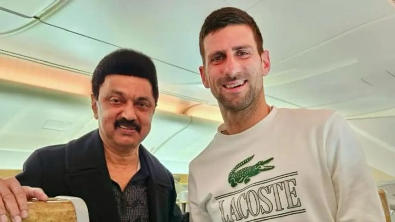 'Find the joker here': Tamil Nadu CM Stalin trolled after sharing photograph with Djokovic; sparks meme fest 'Find the joker here': Tamil Nadu CM Stalin trolled after sharing photograph with Djokovic; sparks meme fest