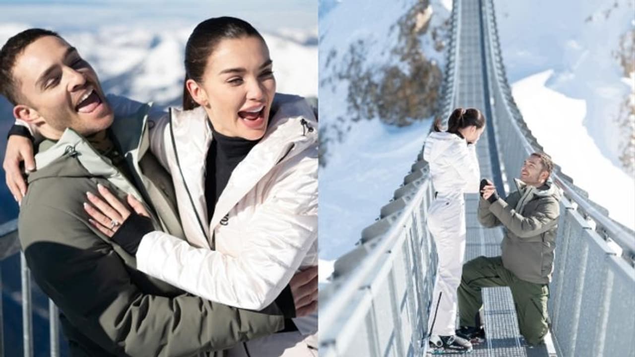 നടി ഏമി ജാക്സണ് വിവാഹിതയാവുന്നു, മോതിരക്കൈമാറ്റം ആല്പ്സ് പര്വതനിരകളില്: ചിത്രങ്ങള് നടി ഏമി ജാക്സണ് വിവാഹിതയാവുന്നു, മോതിരക്കൈമാറ്റം ആല്പ്സ് പര്വതനിരകളില്: ചിത്രങ്ങള്