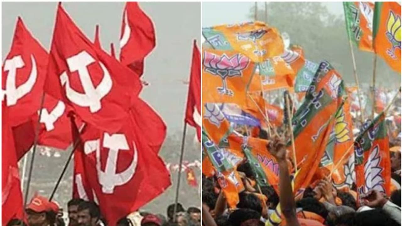 സത്യപ്രതിജ്ഞ ചടങ്ങിനെ തുടർന്ന് ബിജെപി ആഹ്ലാദ പ്രകടനം; സിപിഎം പ്രവർത്തകരെ ആക്രമിച്ചതായി പരാതി