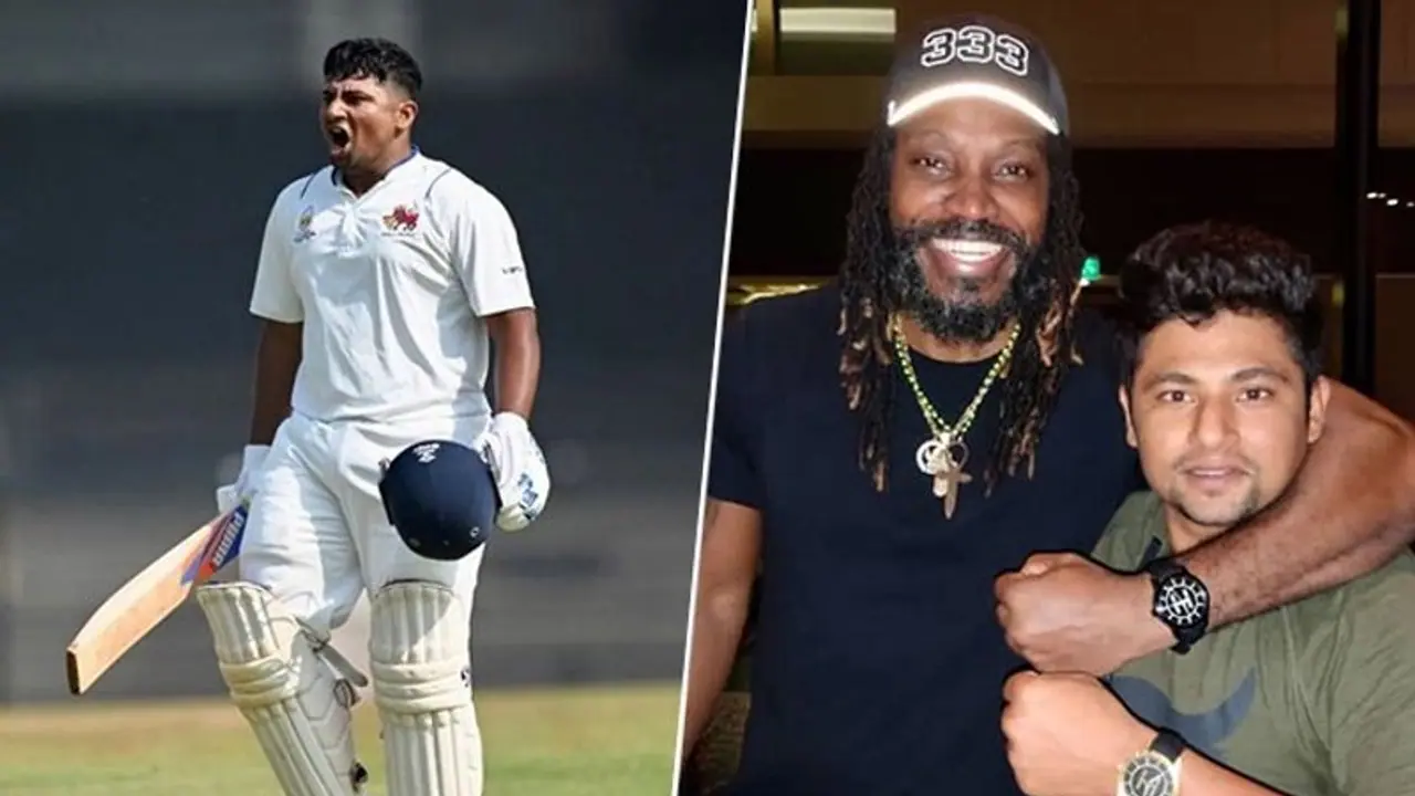 'Universe Boss' Chris Gayle's three word message to Sarfaraz Khan after maiden India call up wins hearts 'Universe Boss' Chris Gayle's three word message to Sarfaraz Khan after maiden India call up wins hearts