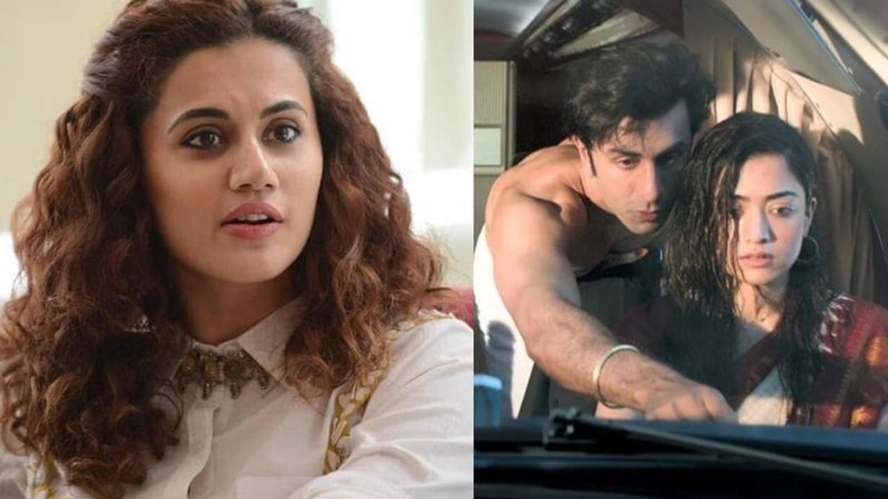 యానిమల్ లో నేనైతే నటించను... రష్మికకు తాప్సీ చురకలు! యానిమల్ లో నేనైతే నటించను... రష్మికకు తాప్సీ చురకలు!