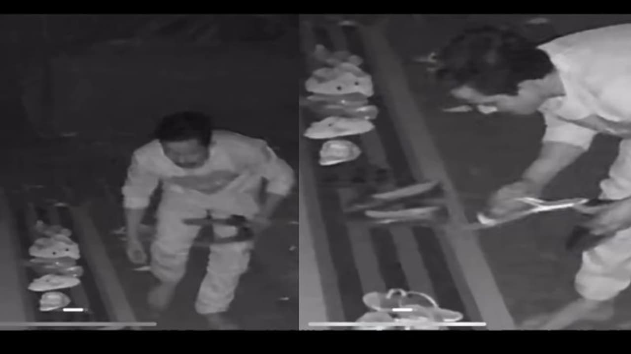 ഇത് വെറും കള്ളൻ അല്ല 'സൈക്കോ' കള്ളൻ! അടിച്ചുമാറ്റുന്നത് സ്ത്രീകളുടെ ചെരുപ്പും വസ്ത്രവും, ദൃശ്യങ്ങൾ പുറത്ത് ഇത് വെറും കള്ളൻ അല്ല 'സൈക്കോ' കള്ളൻ! അടിച്ചുമാറ്റുന്നത് സ്ത്രീകളുടെ ചെരുപ്പും വസ്ത്രവും, ദൃശ്യങ്ങൾ പുറത്ത്