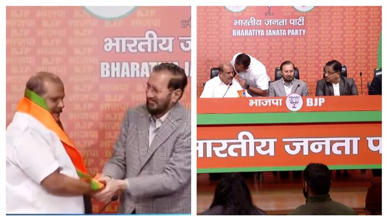 പിസി ജോർജ്ജ് ഇനി ബിജെപിയിൽ; അംഗത്വം സ്വീകരിച്ചു പിസി ജോർജ്ജ് ഇനി ബിജെപിയിൽ; അംഗത്വം സ്വീകരിച്ചു