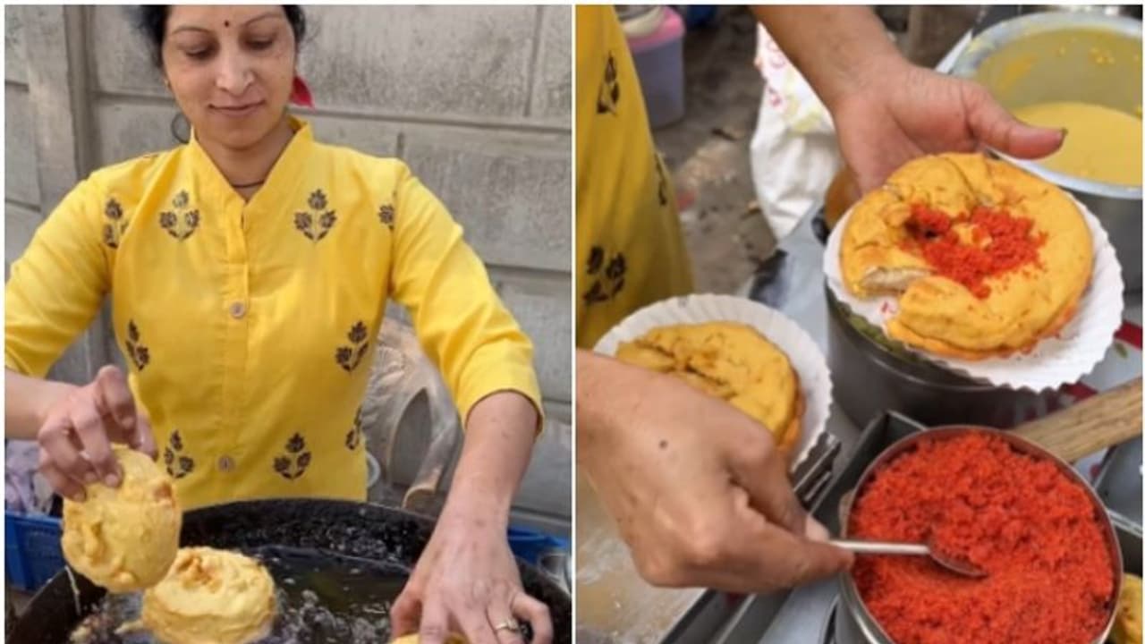 'കൈ ആണോ വടയാണോ ചുടുന്നത്?; വൈറലായ വീഡിയോ...