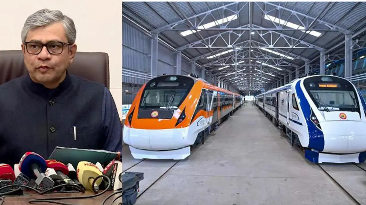 ഓരോ ആഴ്ചയും ഒരു പുതിയ വന്ദേ ഭാരത് ഇറക്കും, വന്ദേ സ്ലീപ്പറും വന്ദേ മെട്രോയും അടുത്ത വർഷമെന്ന് റെയിൽവേ മന്ത്രി ഓരോ ആഴ്ചയും ഒരു പുതിയ വന്ദേ ഭാരത് ഇറക്കും, വന്ദേ സ്ലീപ്പറും വന്ദേ മെട്രോയും അടുത്ത വർഷമെന്ന് റെയിൽവേ മന്ത്രി