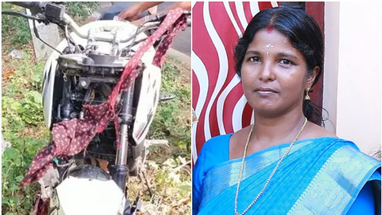 അമിത വേഗതയിലെത്തിയ ബൈക്കിടിച്ച് വീട്ടമ്മയ്ക്ക് ദാരുണാന്ത്യം അമിത വേഗതയിലെത്തിയ ബൈക്കിടിച്ച് വീട്ടമ്മയ്ക്ക് ദാരുണാന്ത്യം