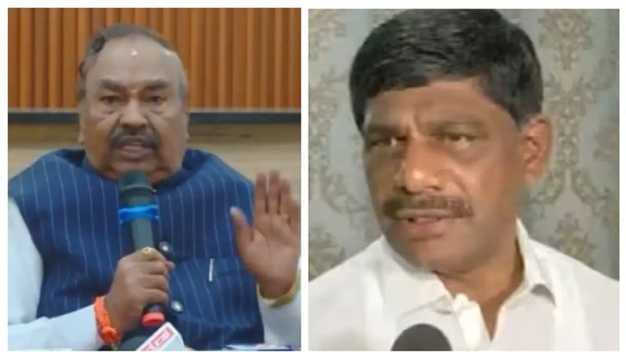 Karnataka: Congress fumes over Ex DCM Eshwarappa’s remarks regarding MP DK Suresh, MLA Vinay Kulkarni