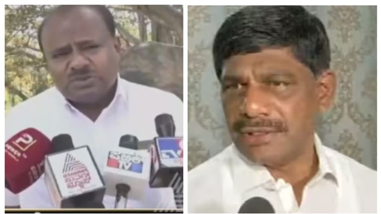 ಮೈತ್ರಿ ಅಭ್ಯರ್ಥಿ ಡಾ ಮಂಜುನಾಥ ಪರ ಎಚ್ಡಿಕೆ ಬ್ಯಾಟಿಂಗ್; ಡಿಕೆ ಸುರೇಶ್ಗೆ ಕೊಟ್ಟ ಎಚ್ಚರಿಕೆ ಏನು? ಮೈತ್ರಿ ಅಭ್ಯರ್ಥಿ ಡಾ ಮಂಜುನಾಥ ಪರ ಎಚ್ಡಿಕೆ ಬ್ಯಾಟಿಂಗ್; ಡಿಕೆ ಸುರೇಶ್ಗೆ ಕೊಟ್ಟ ಎಚ್ಚರಿಕೆ ಏನು?