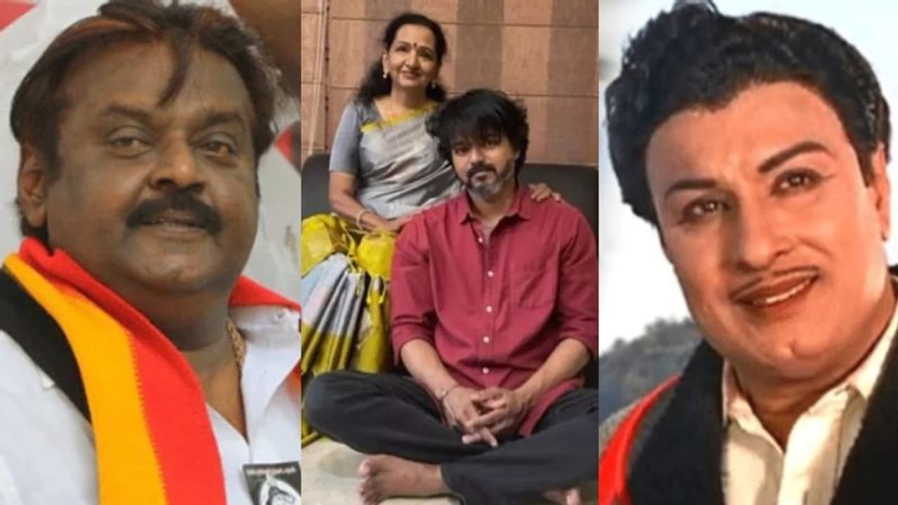 എംജിആറിനെയും വിജയകാന്തിനെയും പോലെയോ ?; വിജയ്ക്ക് ആശംസയുമായി അമ്മയും എംജിആറിനെയും വിജയകാന്തിനെയും പോലെയോ ?; വിജയ്ക്ക് ആശംസയുമായി അമ്മയും