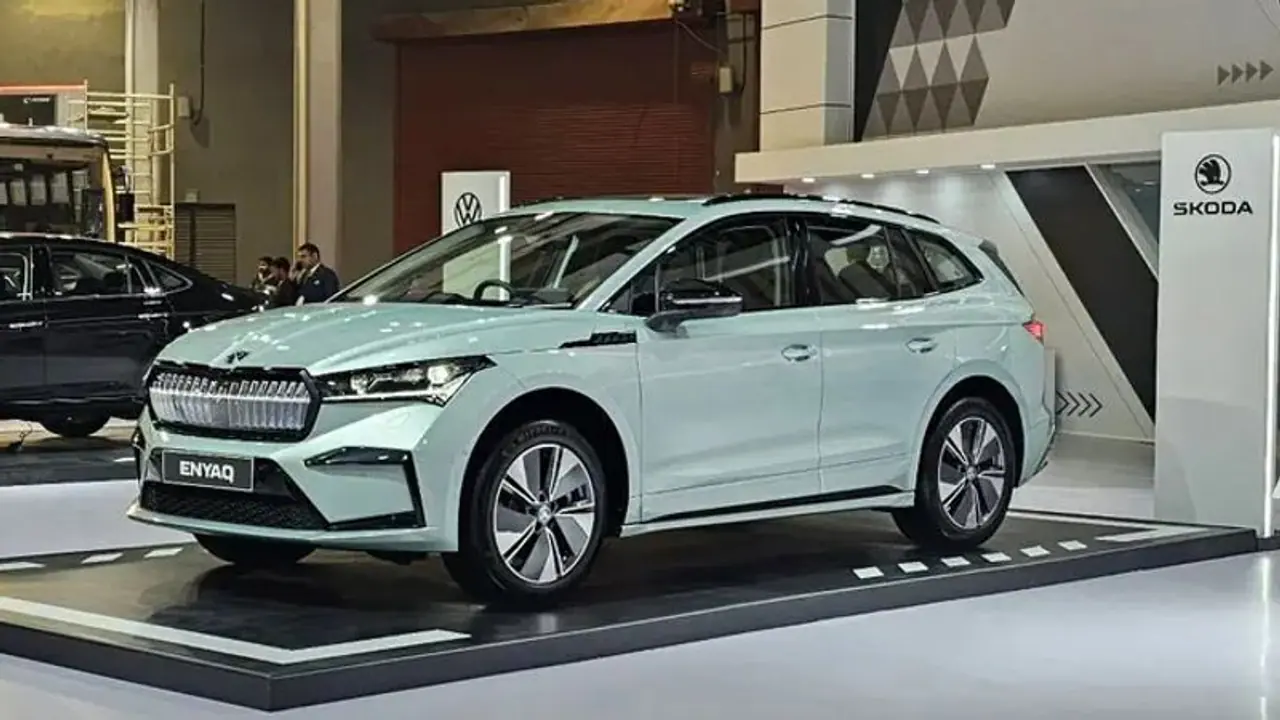 பாரத் மொபிலிட்டி எக்ஸ்போ 2024.. மாஸ் என்ட்ரி கொடுத்த Skoda Enyaq iV ஸ்பெக் மற்றும் உத்தேச விலை இதோ!