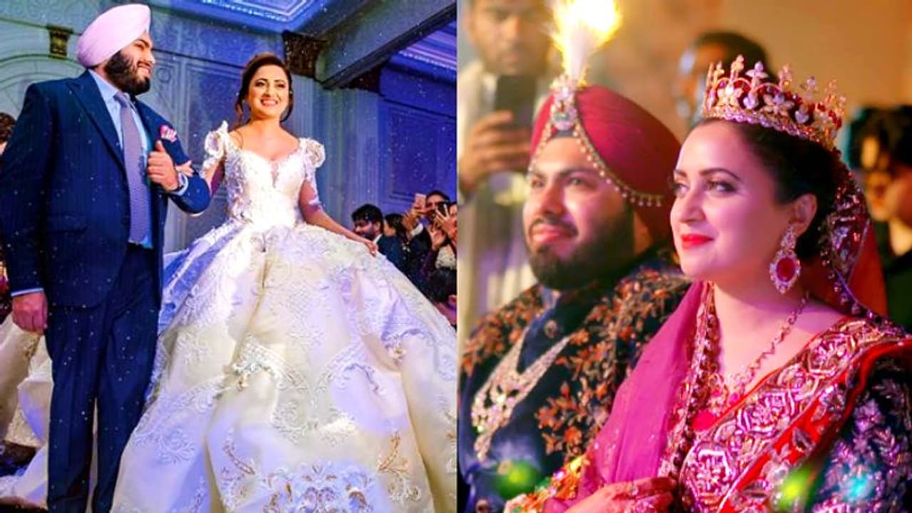 വേദി ബുർജ് ഖലീഫ, 22 കാരറ്റ് സ്വർണ്ണ കിരീടം അണിഞ്ഞ വധു; അത്യാഢംബര വിവാഹത്തിന്റെ ചെലവ് ഞെട്ടിക്കുന്നത് വേദി ബുർജ് ഖലീഫ, 22 കാരറ്റ് സ്വർണ്ണ കിരീടം അണിഞ്ഞ വധു; അത്യാഢംബര വിവാഹത്തിന്റെ ചെലവ് ഞെട്ടിക്കുന്നത്