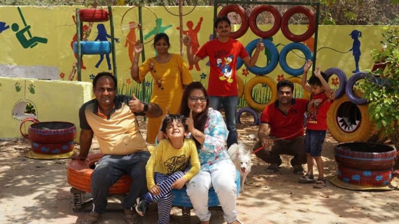 The Inspiring Story of Anuya Trivedi: Repurposing old tyres to make swings for the underprivileged children