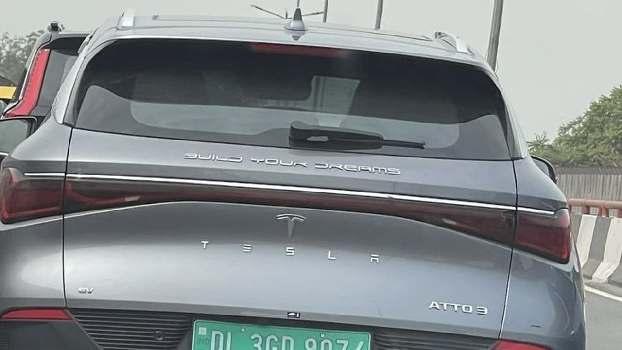 டெல்லியில் உலகின் முதல் கிராஸ் பிரீட் டெஸ்லா கார்! இது எலான் மஸ்குக்குத் தெரியுமா?