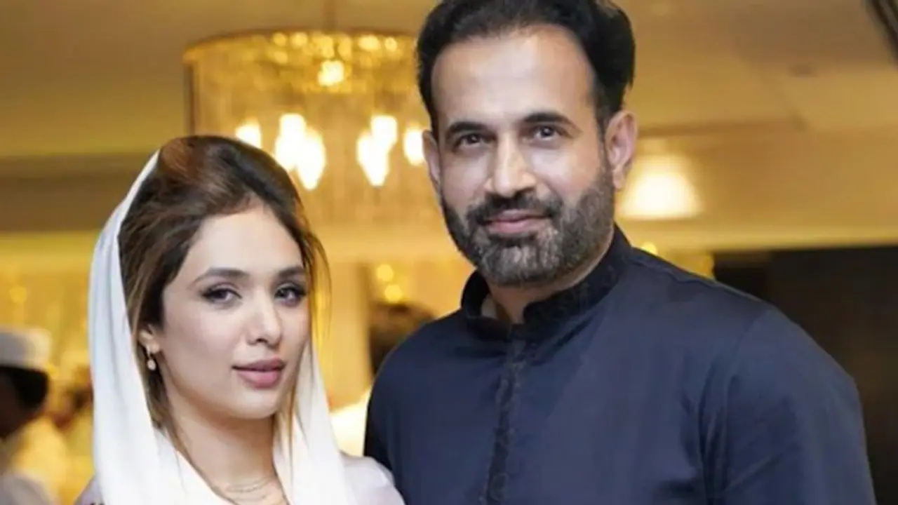 Irfan Pathan reveals wife Safa Baig's face for first time in post celebrating 8 years of marriage