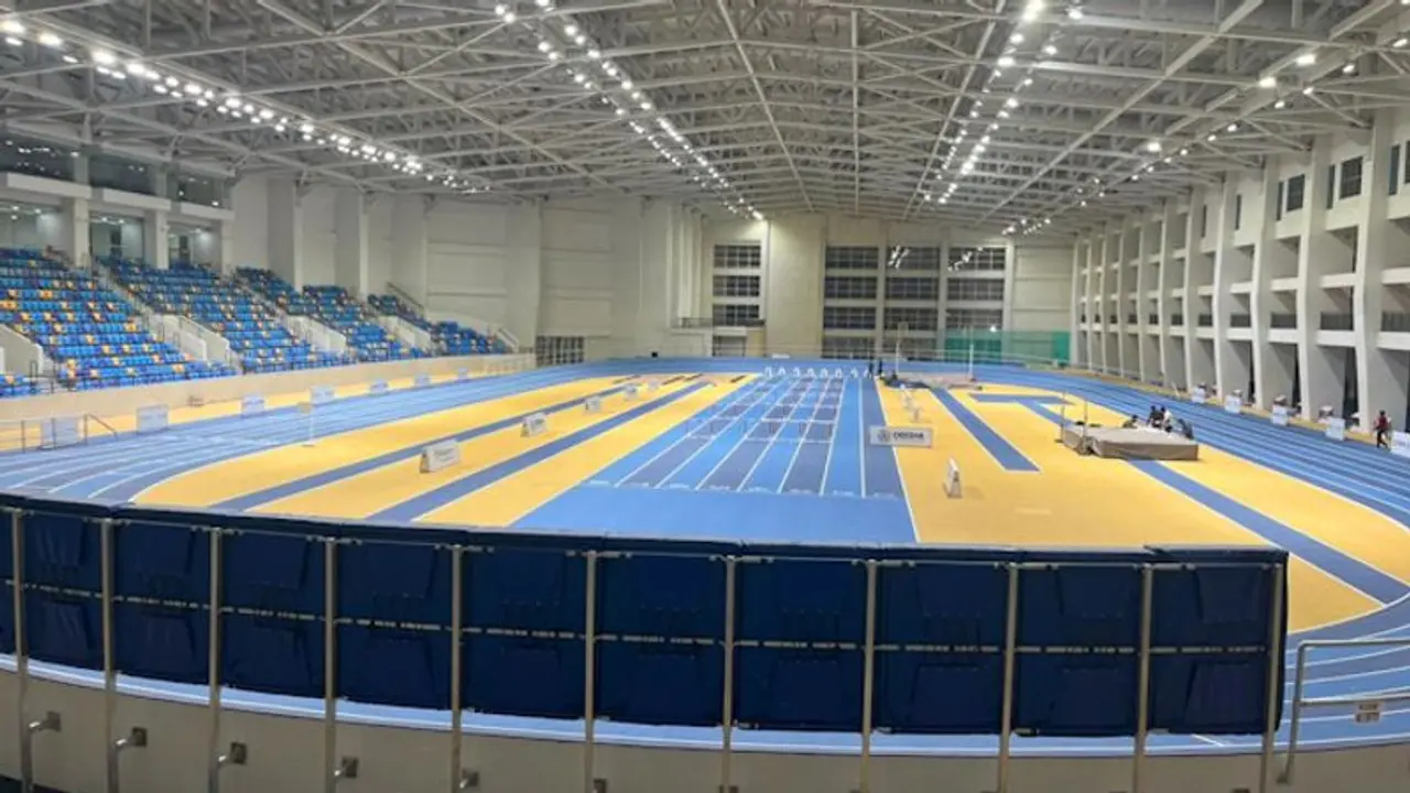 India's largest indoor athletics stadium is now operational (WATCH)
