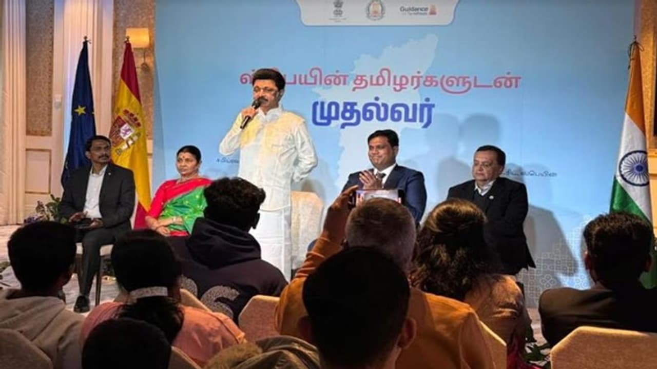 தமிழ்நாட்டிற்கு உதவ வேண்டும்: ஸ்பெயின் தமிழர்களுக்கு முதல்வர் ஸ்டாலின் கோரிக்கை!