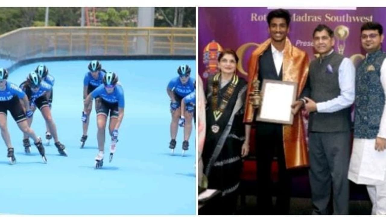 தமிழகத்தில் ஸ்கேட்டிங் போட்டிகளுக்கான உள்கட்டமைப்பு வசதிகள் அதிகப்படுத்தனும் ஆசிய போட்டி வீரர் கோரிக்கை தமிழகத்தில் ஸ்கேட்டிங் போட்டிகளுக்கான உள்கட்டமைப்பு வசதிகள் அதிகப்படுத்தனும் ஆசிய போட்டி வீரர் கோரிக்கை