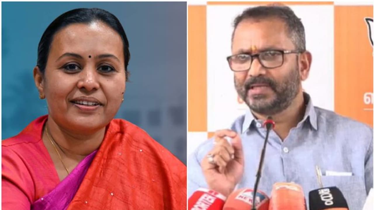 'മുമ്പ് എയർപോർട്ടിൽ നിന്ന് തിരിച്ചയച്ചെന്ന് പറഞ്ഞത് മറന്നിട്ടില്ല', വീണ വഞ്ചനയുടെ ആൾരൂപമെന്ന് സുരേന്ദ്രൻ 'മുമ്പ് എയർപോർട്ടിൽ നിന്ന് തിരിച്ചയച്ചെന്ന് പറഞ്ഞത് മറന്നിട്ടില്ല', വീണ വഞ്ചനയുടെ ആൾരൂപമെന്ന് സുരേന്ദ്രൻ