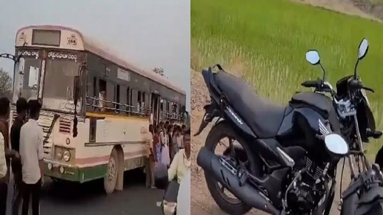 తల్లి కోసం బస్సు ఆపలేదని చేజింగ్.. అరగంట పాటు ఆపేసి యువకుడి ఆందోళన (వీడియో) తల్లి కోసం బస్సు ఆపలేదని చేజింగ్.. అరగంట పాటు ఆపేసి యువకుడి ఆందోళన (వీడియో)