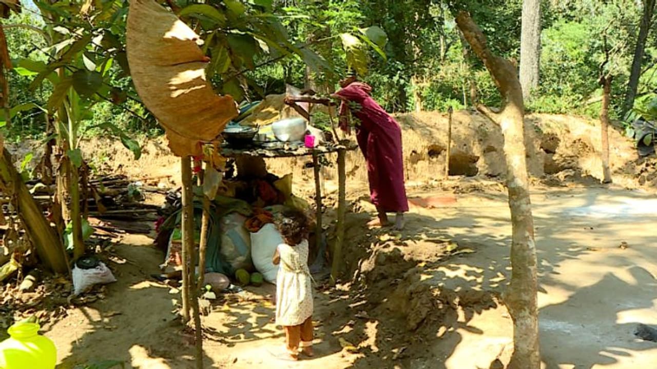 കൈക്കുഞ്ഞുമായി ഉറങ്ങുമ്പോൾ കാട്ടുകൊമ്പനെത്തി, ആനക്കലിയിൽ കുടിൽ തകർന്നു, തലനാരിഴയ്ക്ക് രക്ഷപ്പെട്ട് കുടുംബം കൈക്കുഞ്ഞുമായി ഉറങ്ങുമ്പോൾ കാട്ടുകൊമ്പനെത്തി, ആനക്കലിയിൽ കുടിൽ തകർന്നു, തലനാരിഴയ്ക്ക് രക്ഷപ്പെട്ട് കുടുംബം