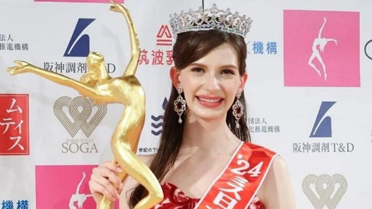 Miss Japan gives up crown after explosive revelations of affair with a married man Social media erupts Miss Japan gives up crown after explosive revelations of affair with a married man Social media erupts