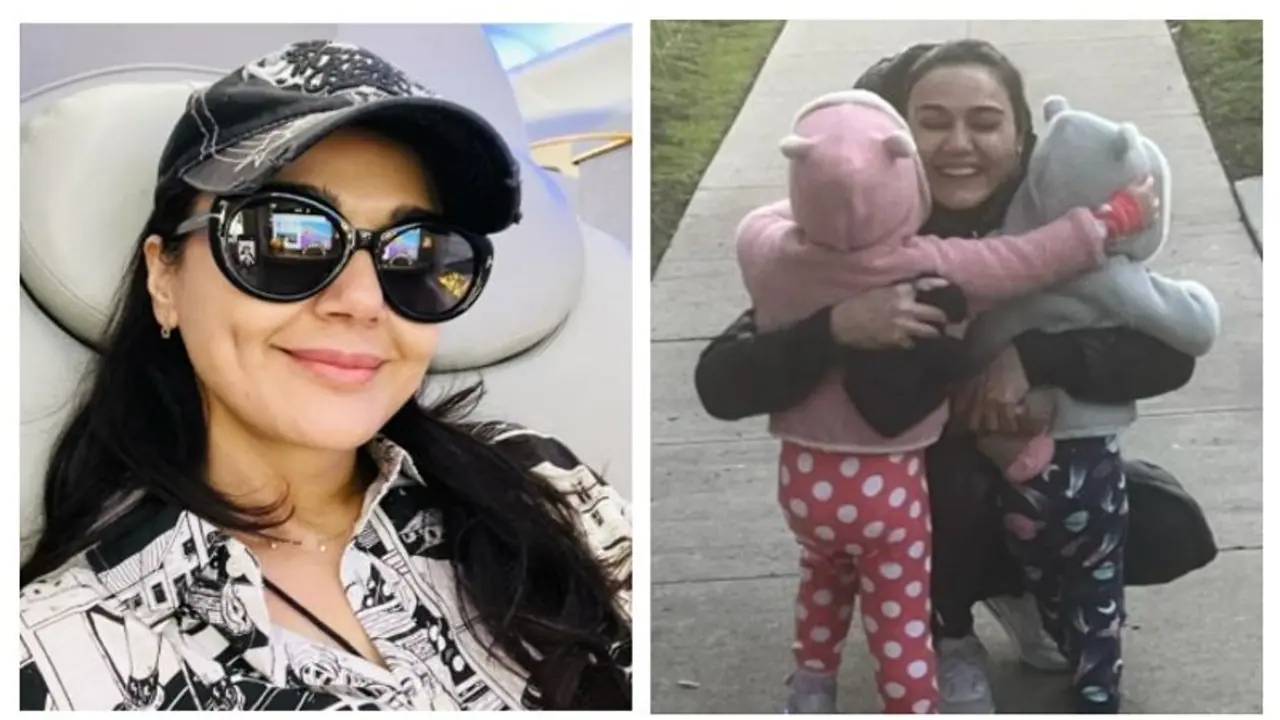 Preity Zinta shares new picture of her twin babies Jai, Gia; celebs shower love Preity Zinta shares new picture of her twin babies Jai, Gia; celebs shower love