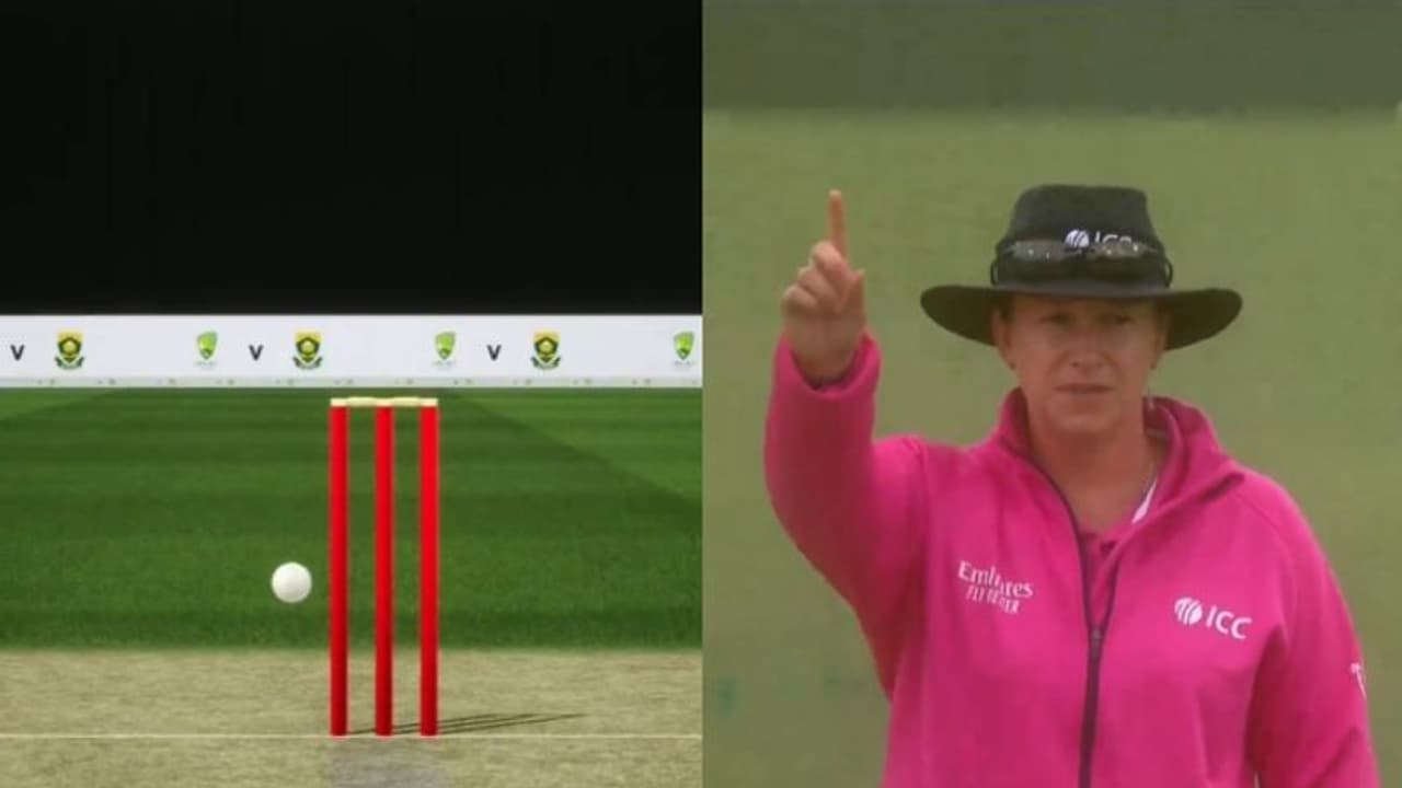 ഡിആർഎസിലും നോട്ടൗട്ട്, പക്ഷെ വനിതാ അമ്പയർ അബദ്ധത്തിൽ ചൂണ്ടുവിരലുയർത്തി ഔട്ട് വിളിച്ചു, പിന്നീട് സംഭവിച്ചത് ഡിആർഎസിലും നോട്ടൗട്ട്, പക്ഷെ വനിതാ അമ്പയർ അബദ്ധത്തിൽ ചൂണ്ടുവിരലുയർത്തി ഔട്ട് വിളിച്ചു, പിന്നീട് സംഭവിച്ചത്